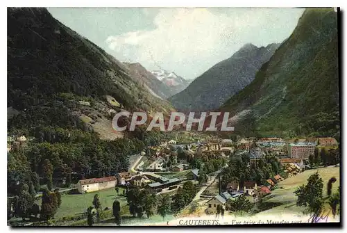 Cartes postales Cauterets Vue prise du Mamelon vert