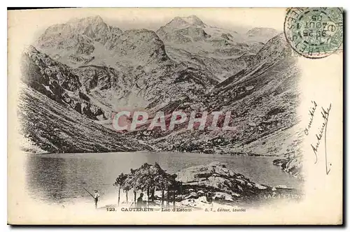 Cartes postales Cauterets Lac d'Estom