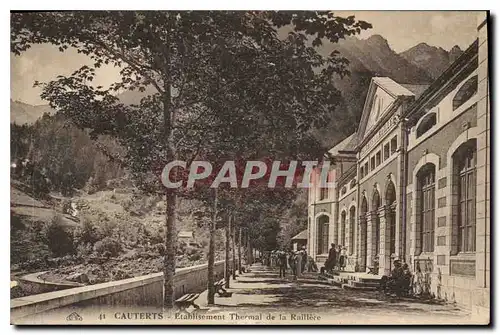 Cartes postales Cauterets Etablisement Thermal de la Raillere