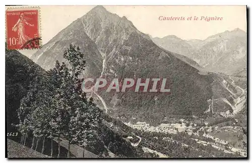 Cartes postales Cauterets et le Pegnere