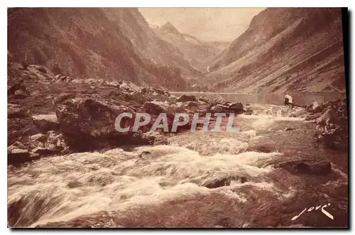 Cartes postales Cauterets Environs Hautes Pyrenees Le Lac Gaube