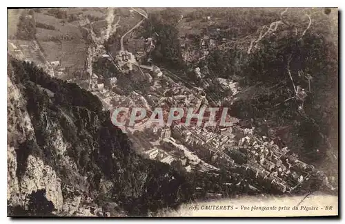 Ansichtskarte AK Cauterets Vue plongeante prise du Piguere