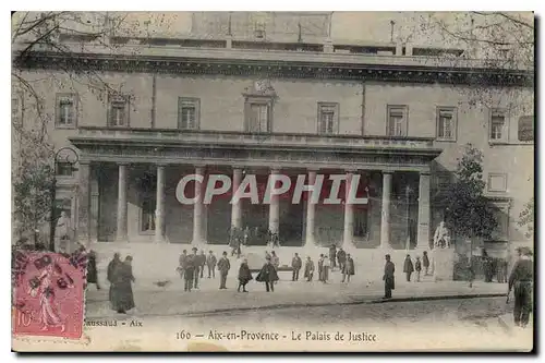 Ansichtskarte AK Aix en Provence Le Palais de Justice