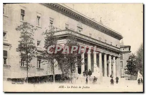 Ansichtskarte AK Aix Le Palais de Justice