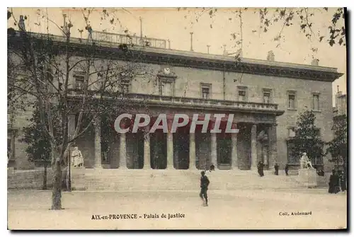 Ansichtskarte AK Aix en Provence Palais de Justice