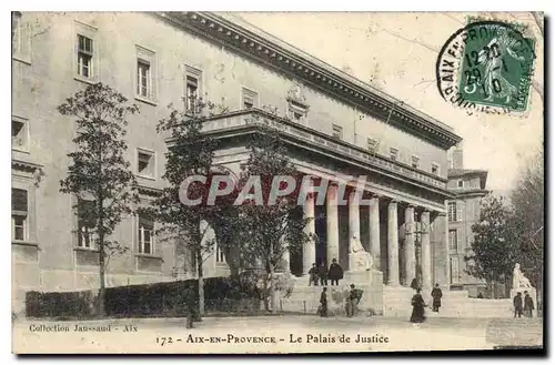 Ansichtskarte AK Aix en Provence Le Palais de Justice