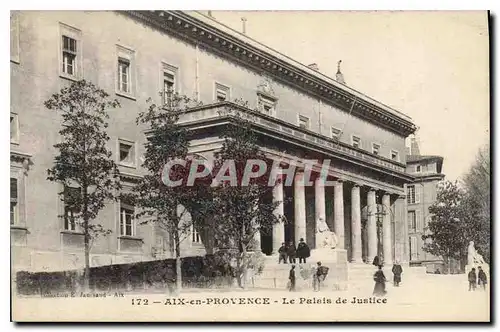 Ansichtskarte AK Aix en Provence Le Palais de Justice