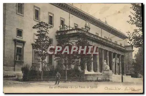 Ansichtskarte AK Aix en Provence Le Palais de Justice