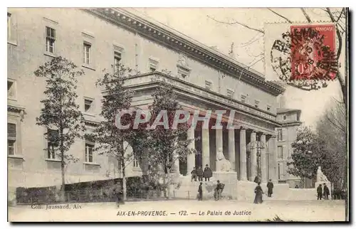 Ansichtskarte AK Aix en Provence Le Palais de Justice