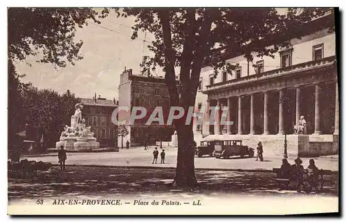 Cartes postales Aix en Provence Place du Palais