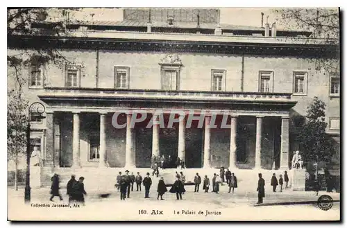 Ansichtskarte AK Aix Le Palais de Justice