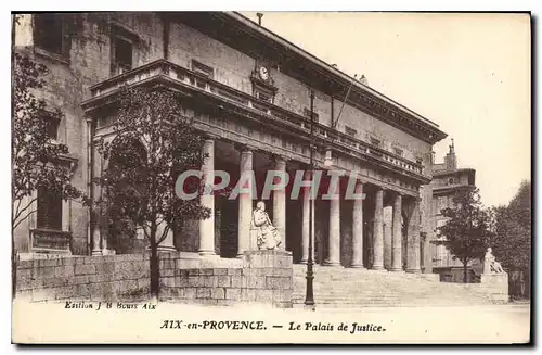 Cartes postales Aix en Provence Le Palais de Justice