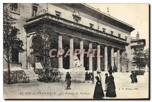 Ansichtskarte AK Aix en Provence Le Palais de Justice