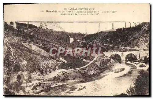 Ansichtskarte AK Le Cantal Pittoresque Garabit Le Viaduc