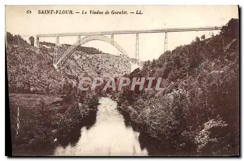 Ansichtskarte AK Saint Flour Le Viaduc de Garabit