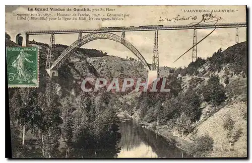 Ansichtskarte AK Le Grande Viaduc de Garabit pres St Flour