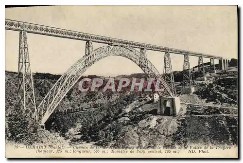 Cartes postales Garabit Cantal Chemin