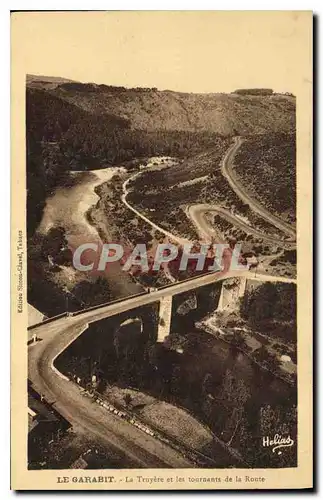 Cartes postales Le Garabit La Truyere et les tournants de la Route