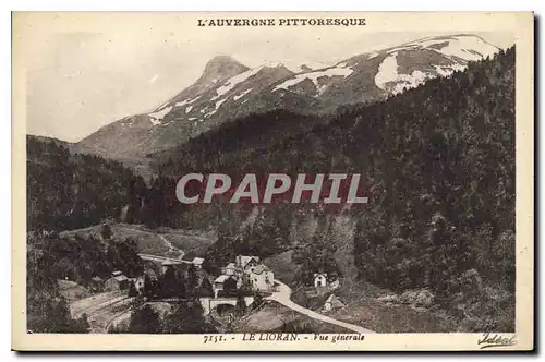 Cartes postales L'Auvergne Pittoresque Le Lioran Vue generale