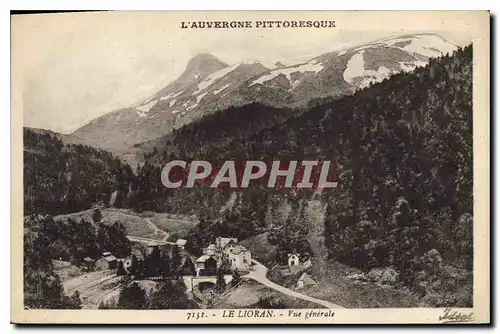 Cartes postales L'Auvergne Pittoresque Le Lioran Vue generale