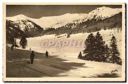 Cartes postales Le Lioran Cantal Le Cirque d'Alagnon Vue sur les cois de Combre Negre et de Rombiere