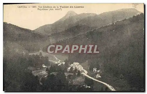 Ansichtskarte AK Cantal Le Lioran de la Vallee du Lioran Puy Griou