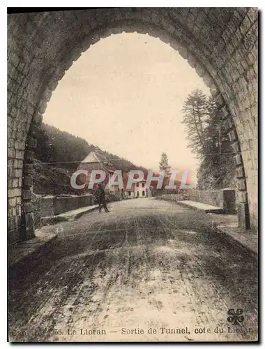 Cartes postales Le Lioran Sortie de Tunnel Cote du Lioran