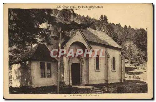 Ansichtskarte AK Le Cantal Pittoresque Le Lioran La Chapelle