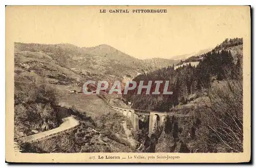 Ansichtskarte AK Le Cantal Pittoresque Le Lioran La Vallee pres Saint Jacques