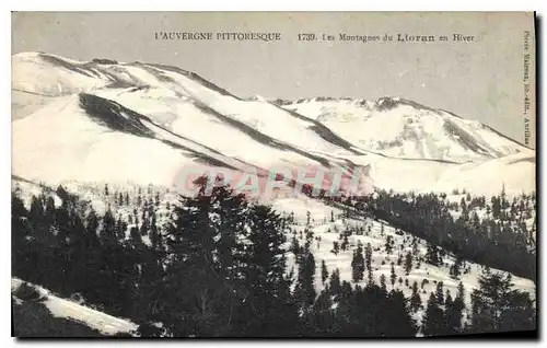 Cartes postales L'Auvergne Pittoresque Les Montagnes Lioran en Hiver