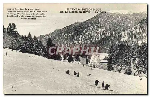 Ansichtskarte AK Le Cantal Pittoresque Le Lioran en Hiver La Vallee