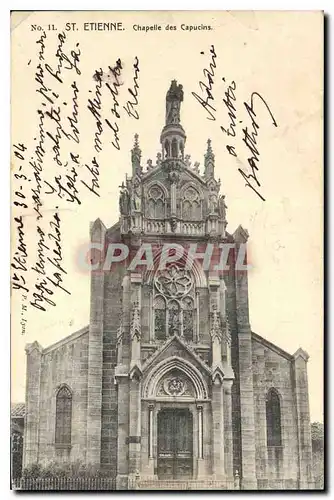 Cartes postales Saint Etienne Chapelle des Capucins