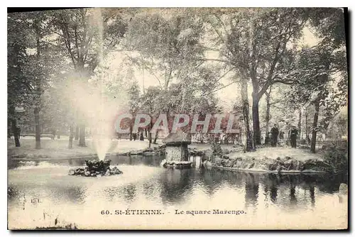 Cartes postales Saint Etienne Le square Marengo