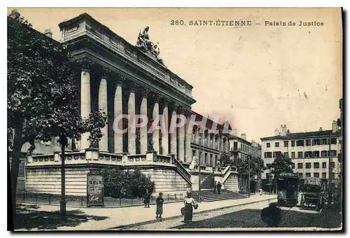 Cartes postales Saint Etienne Palais de Justice