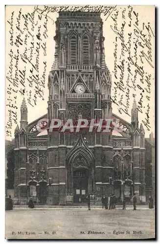 Cartes postales Lyon Saint Etienne Eglise St Roch