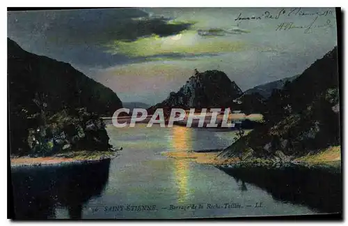 Cartes postales Saint Etienne Barrage de la Roche Taillee