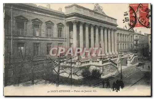 Cartes postales Saint Etienne Palais de Justice