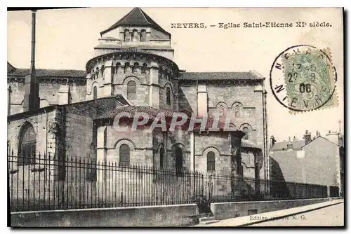 Ansichtskarte AK Nevers Eglise Saint Etienne