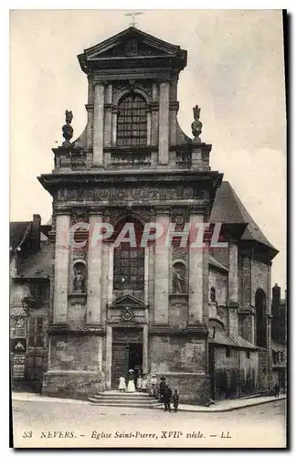 Ansichtskarte AK Nevers Eglise Saint Pierre