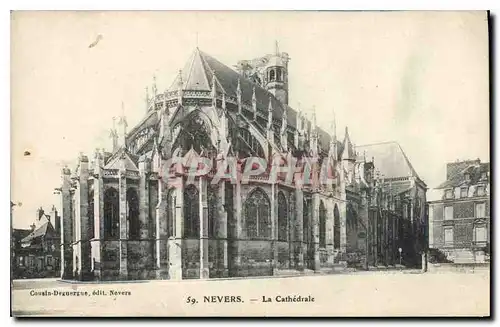 Cartes postales Nevers La Cathedrale