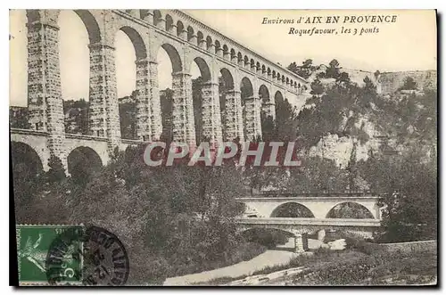 Cartes postales Environs d'Aix en Provence Roquefavour