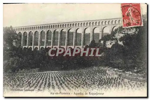 Cartes postales Aix en Provence Aqueduc de Roquefavour