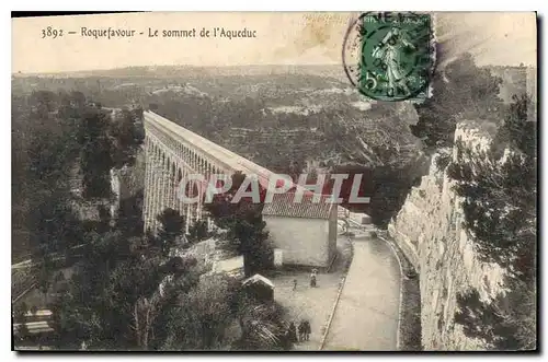 Cartes postales Roquefavour Le Sommet de l'Aqueduc