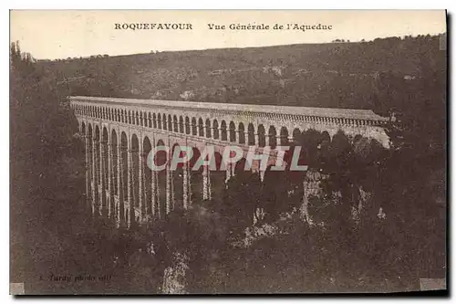 Cartes postales Roquefavour Vue Generale de l'Aqueduc