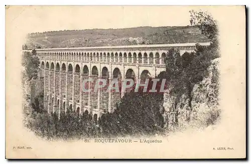 Cartes postales Roquefavour L'Aqueduc