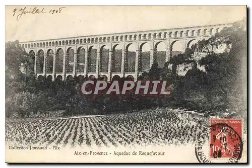 Cartes postales Aix en Provence Aqueduc de Roquefavour