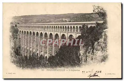 Cartes postales Roquefavour L'Aqueduc