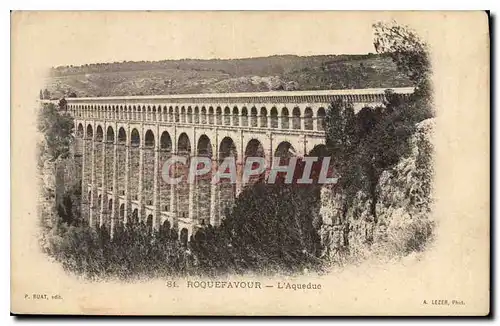 Cartes postales Roquefavour L'Aqueduc