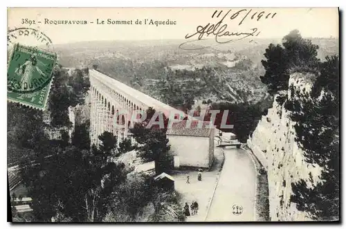 Cartes postales Roquefavour Le Sommet de l'Aqueduc