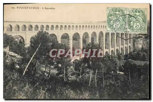 Ansichtskarte AK Roquefavour L'Aqueduc